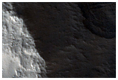Ridges along Trough Wall in Acheron Fossae
