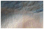 Eastern Edge of Polar Pit Gullies
