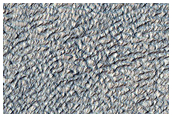 Pit in Mid-Latitude Mantle
