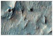 Mound Feature in Terra Sabaea Intercrater Plain
