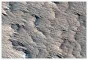 Crater with Wind Streak
