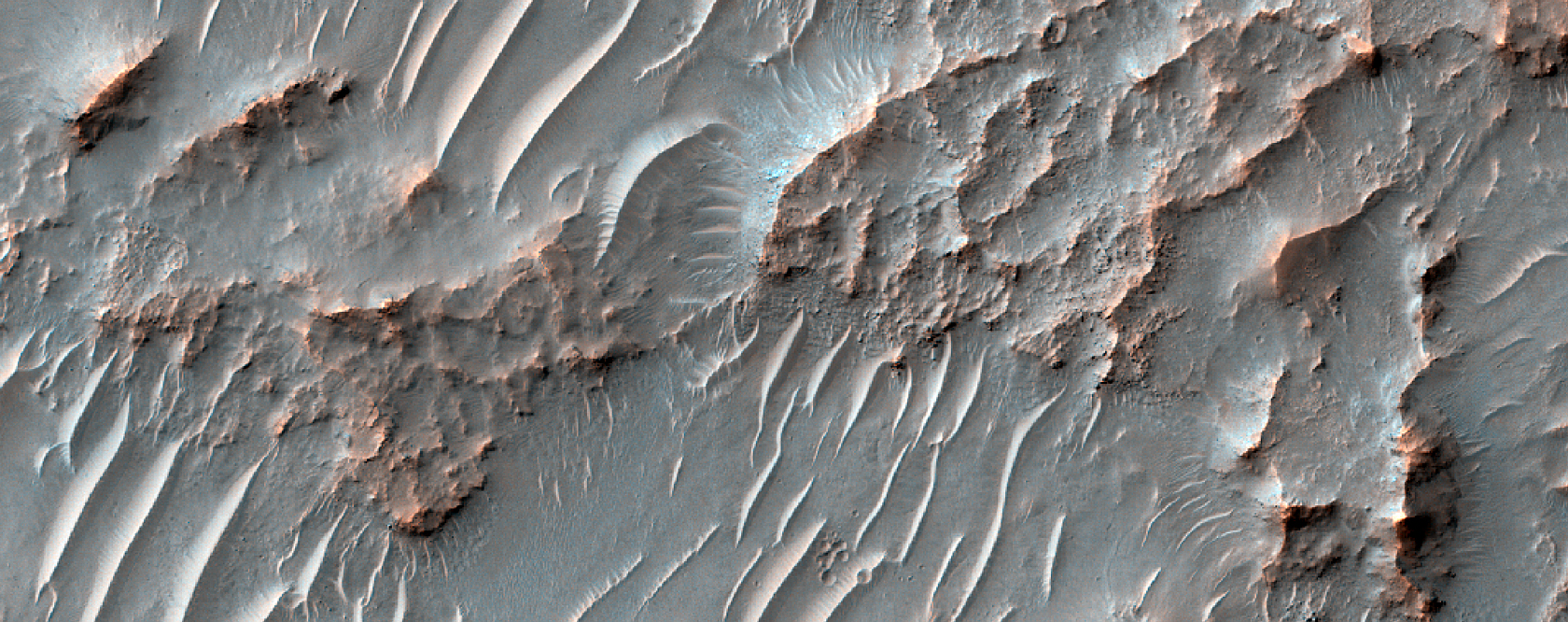 Possible Phyllosilicates along Scarp Northwest of Argyre Region