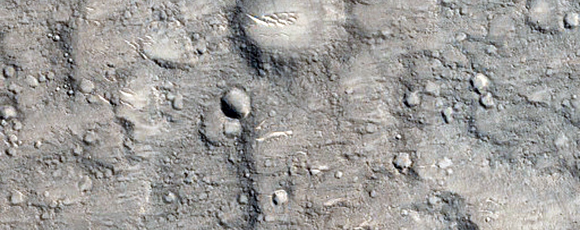 Channel Network in Amenthes Planum
