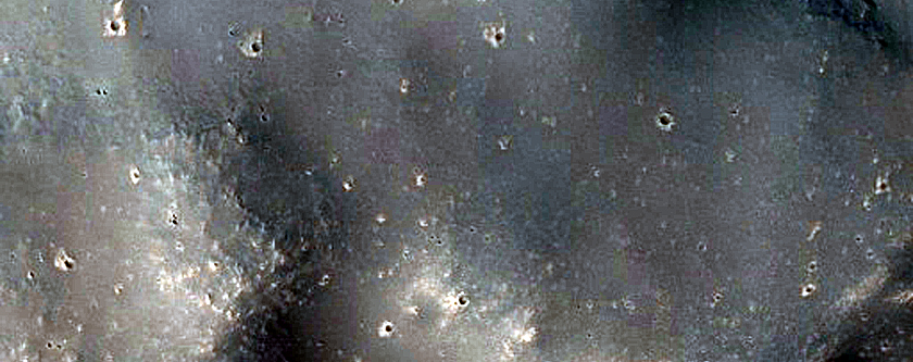 Possible Gullies in Crater
