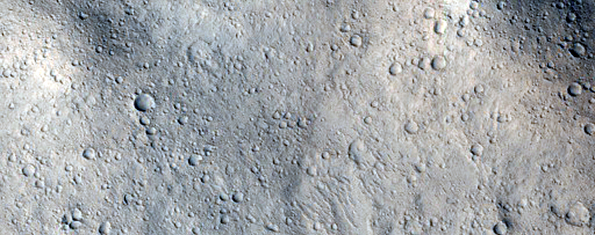 Landforms in Cerberus Fossae Region
