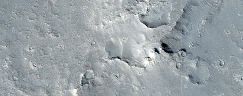 Ridges in Elysium Planitia
