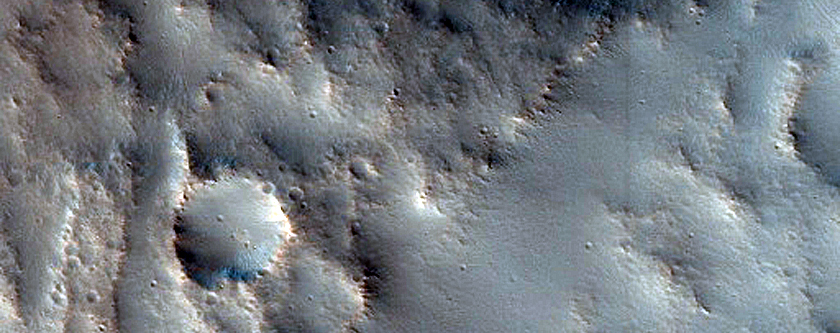 Channel within Larger Channel West of Idaeus Fossae
