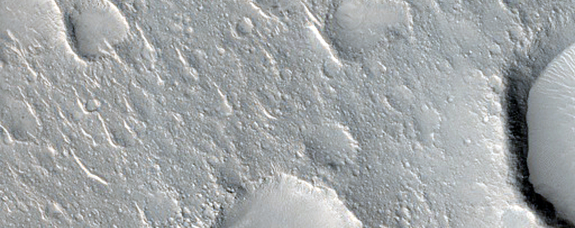 Mesas and Ridges in Isidis Planitia
