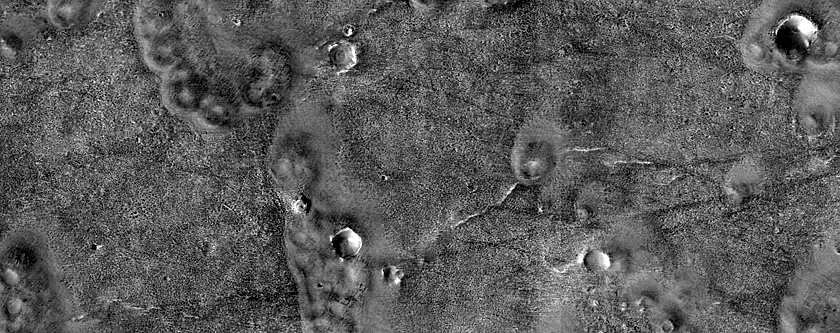 Mottled Terrain on Northern Plains

