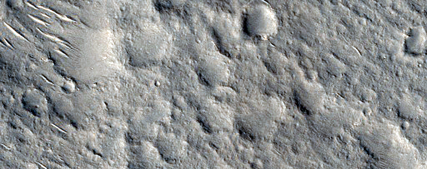 Cones in Utopia Planitia
