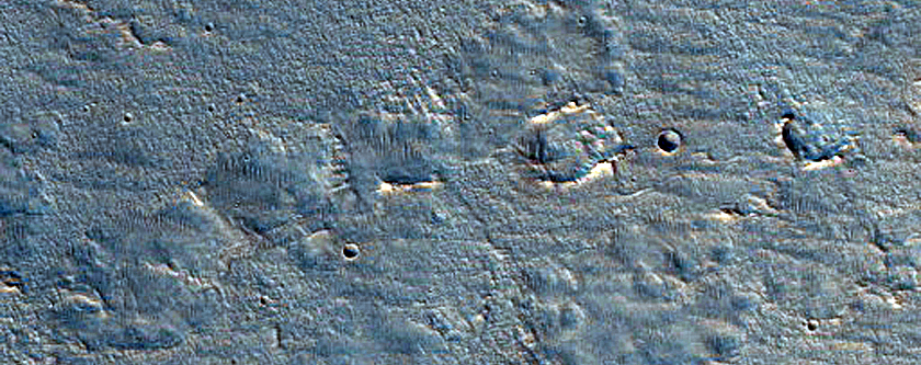 Crater Near Tiu Valles

