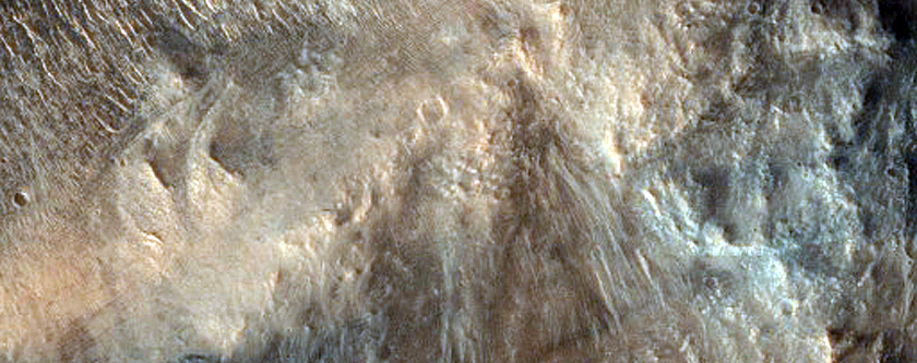 Valles Marineris Phyllosilicate Deposit
