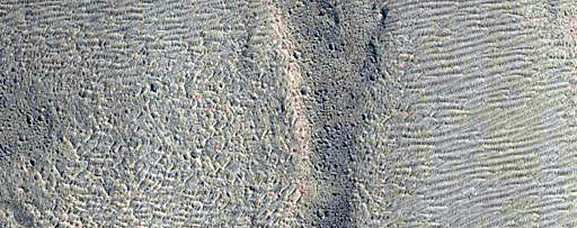 Knobs in Aeolis Mensae
