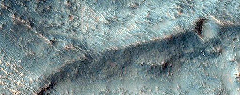 Gullied Crater

