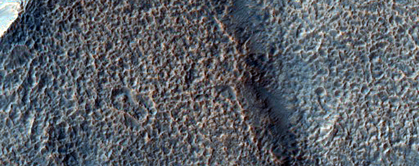 Tilted Layers in Electris Region
