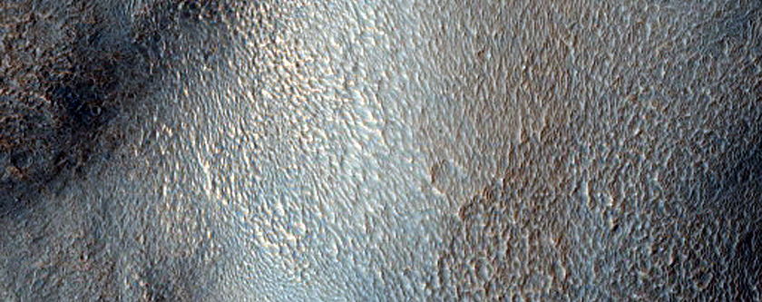 Crater in Hellas Montes
