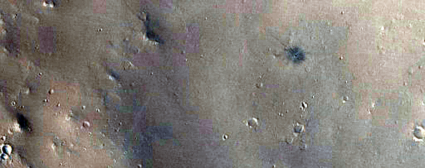 Candidate Recent Impact Site
