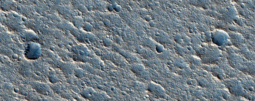 Landforms in Chryse Planitia
