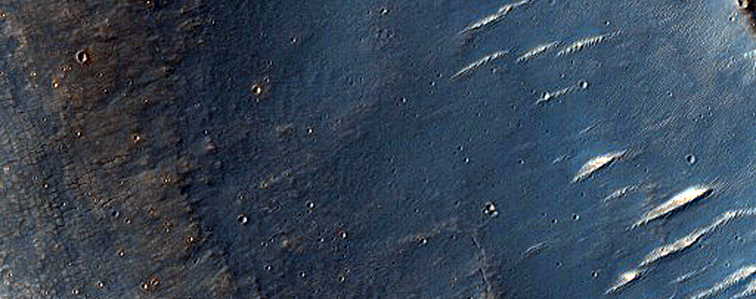 Terrain Sample Near Lampland Crater

