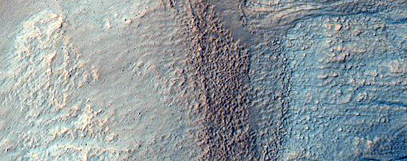 Gullied Crater Slope
