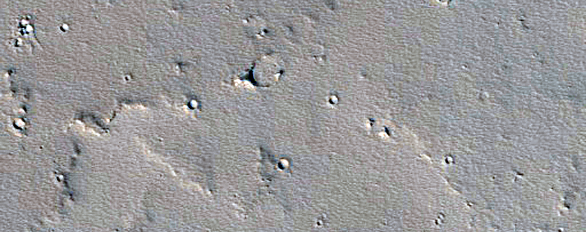 Candidate Recent Impact Site
