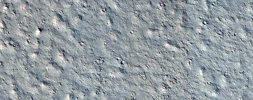 Candidate Recent Impact Site
