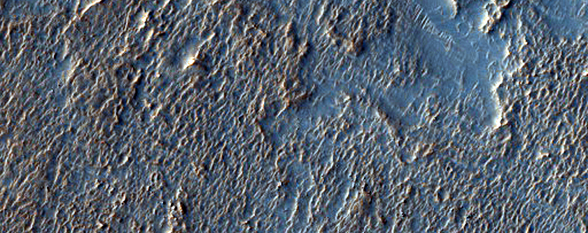 Terrain West of Hellas Planitia
