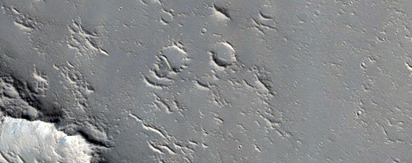 Streamlined Structures in Granicus Valles
