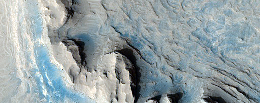 Light-Toned Layered Outcrops in Meridiani Region
