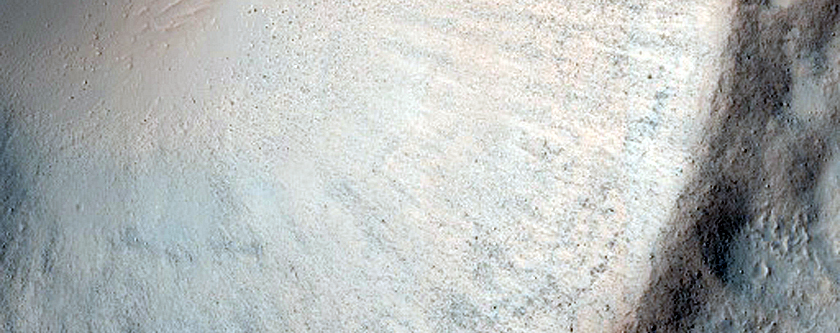 1-Kilometer Diameter Crater
