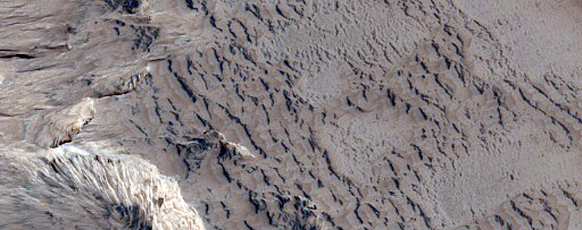Possible Sulfate-Rich Terrain
