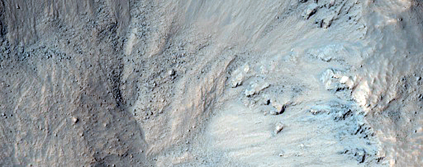 Fresh 1-Kilometer Diameter Crater
