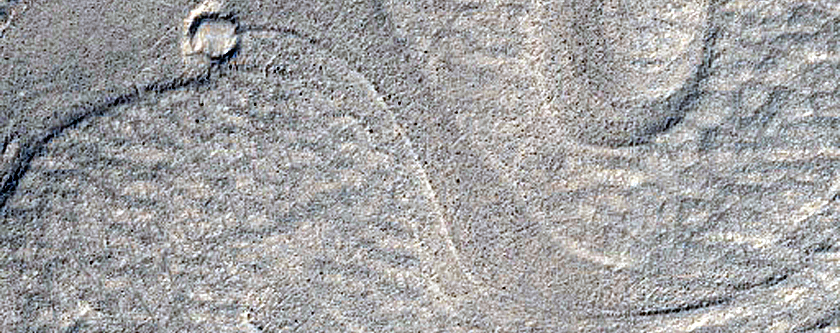 Possible Moraine in Hellas Planitia
