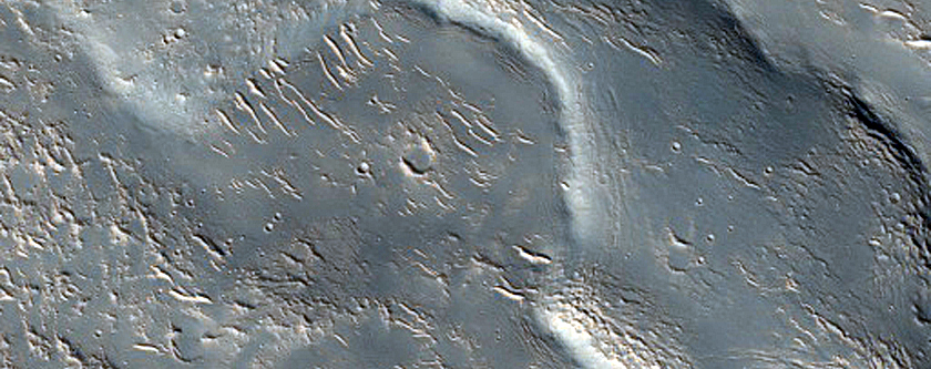 Ridges Near Granicus Valles
