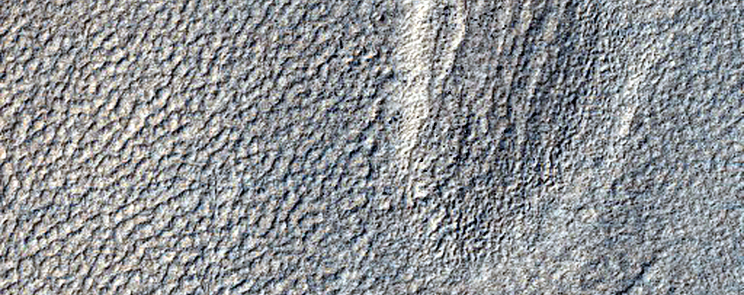 Banded Knobs in Hellas Planitia
