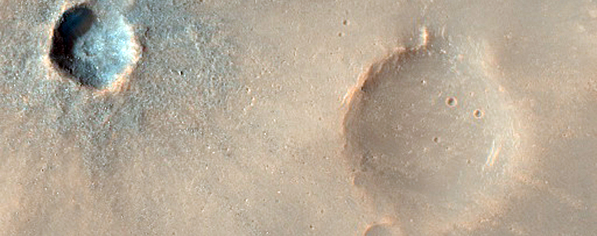 Small Fresh Impact Crater
