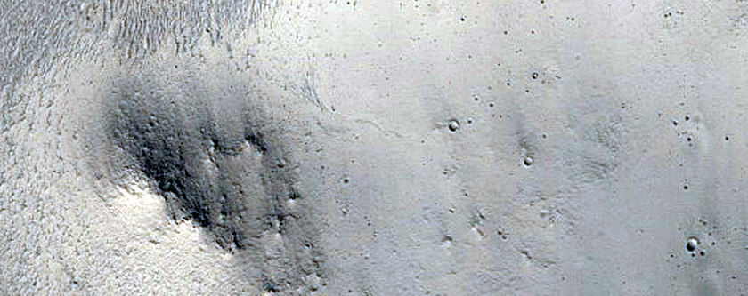 Crater Slope Lineae in Western Arabia Terra
