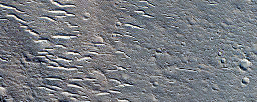 Streamlined Features in Hebrus Valles
