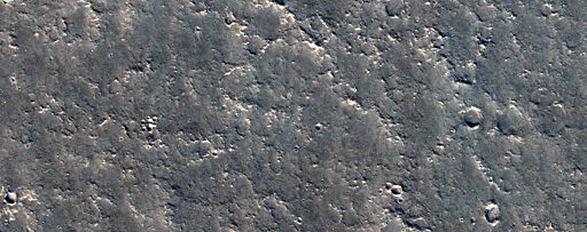 Elysium Planitia East of InSight Lander

