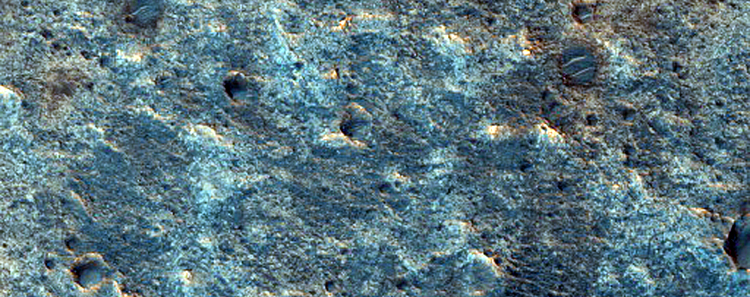 Candidate ExoMars Landing Site in Oxia Palus Region