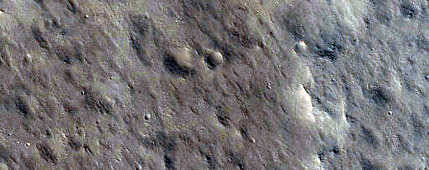 Group of Cratered Cones in Utopia Planitia
