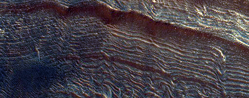 Layer Exposure in Eos Chasma
