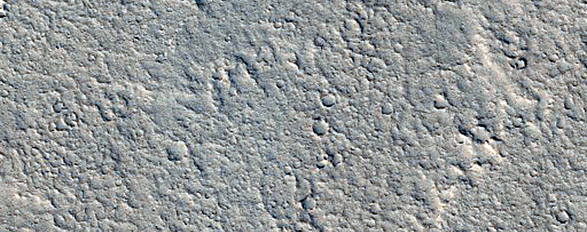 Lava Near Kasei Valles
