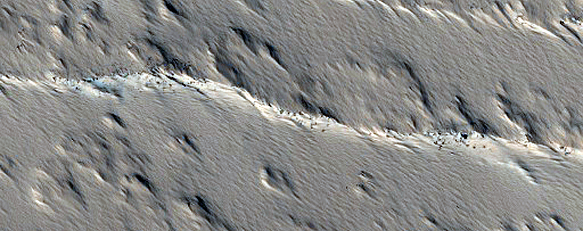 Pits on Ascraeus Mons
