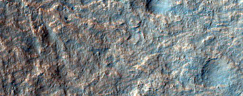 Bedrock North of Hellas Planitia
