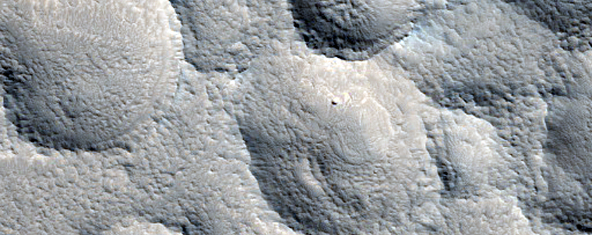 Possible Expanded Craters in Northern Arabia Terra
