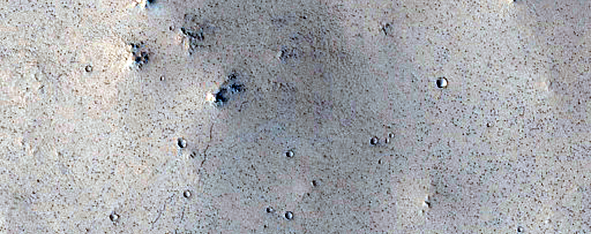 Crater Rim Materials
