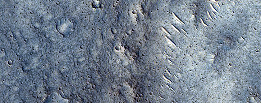 Channel on Floor of Bahram Vallis
