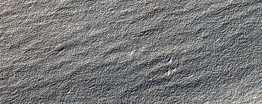 Terrain Sample near South Polar Residual Cap
