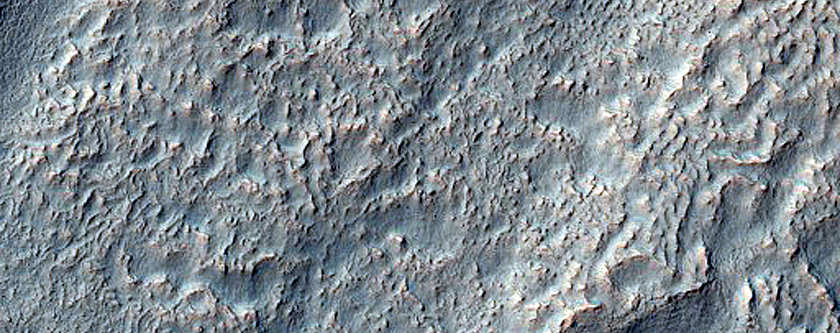 Mid-Latitude Crater Fill
